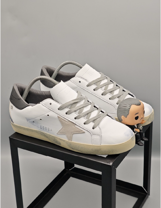 Golden Goose Super-Star White Black