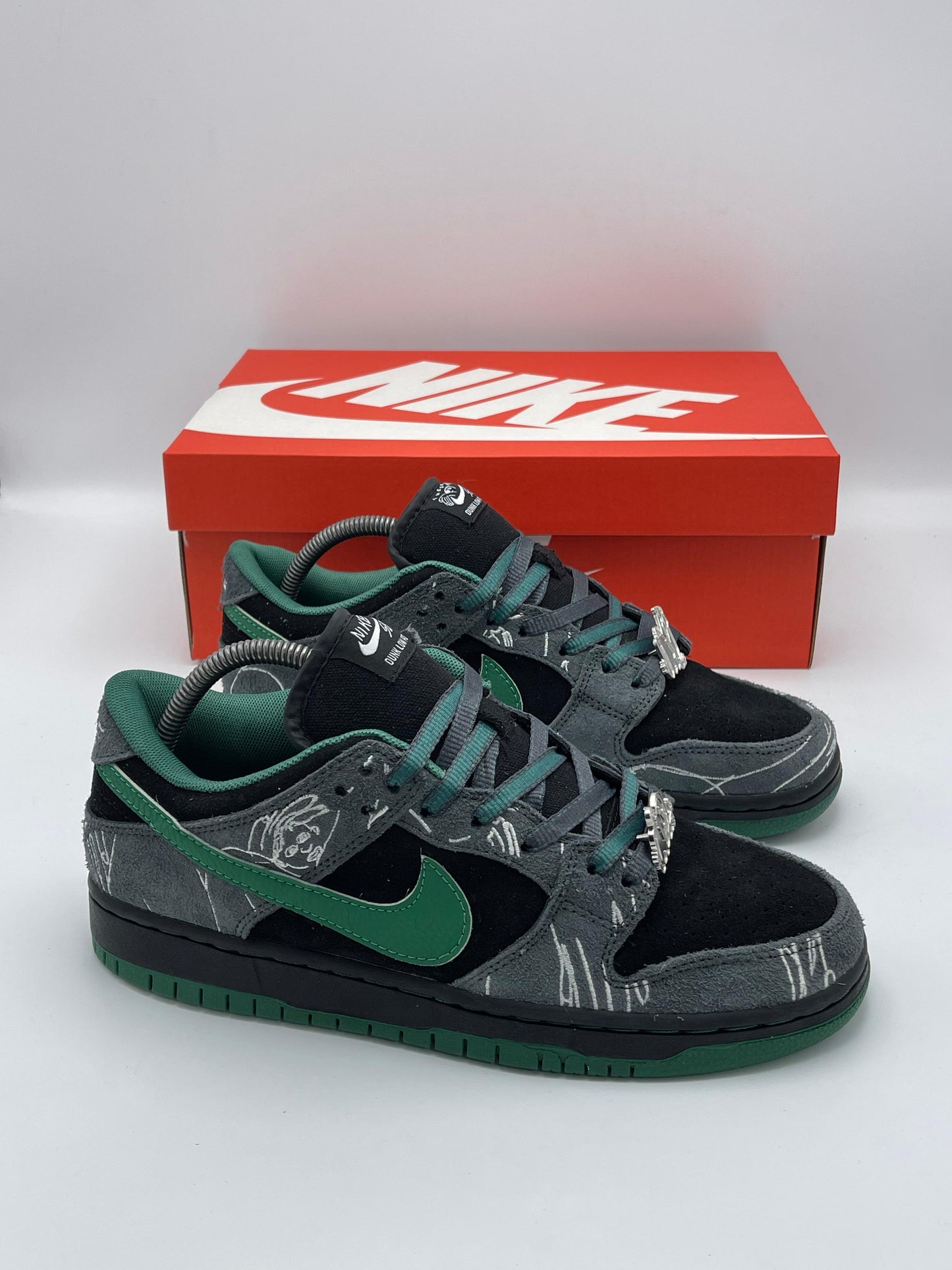 Nike SB Dunk Low Edición Especial Verde y Negro