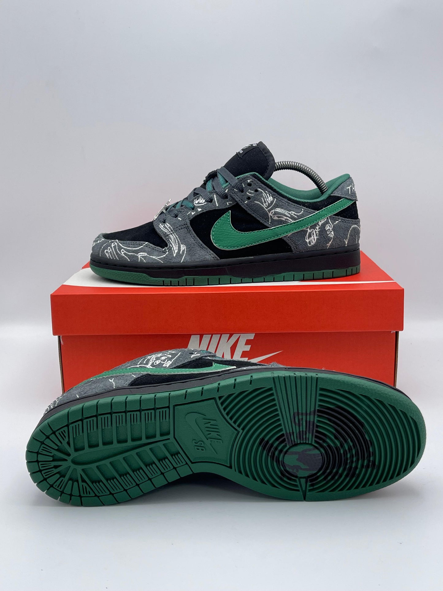 Nike SB Dunk Low Edición Especial Verde y Negro
