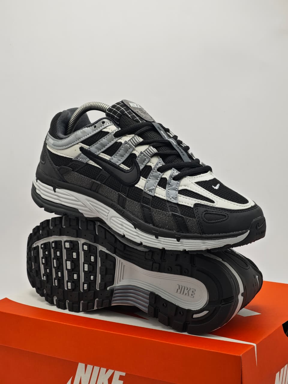 Nike P-6000 Black White