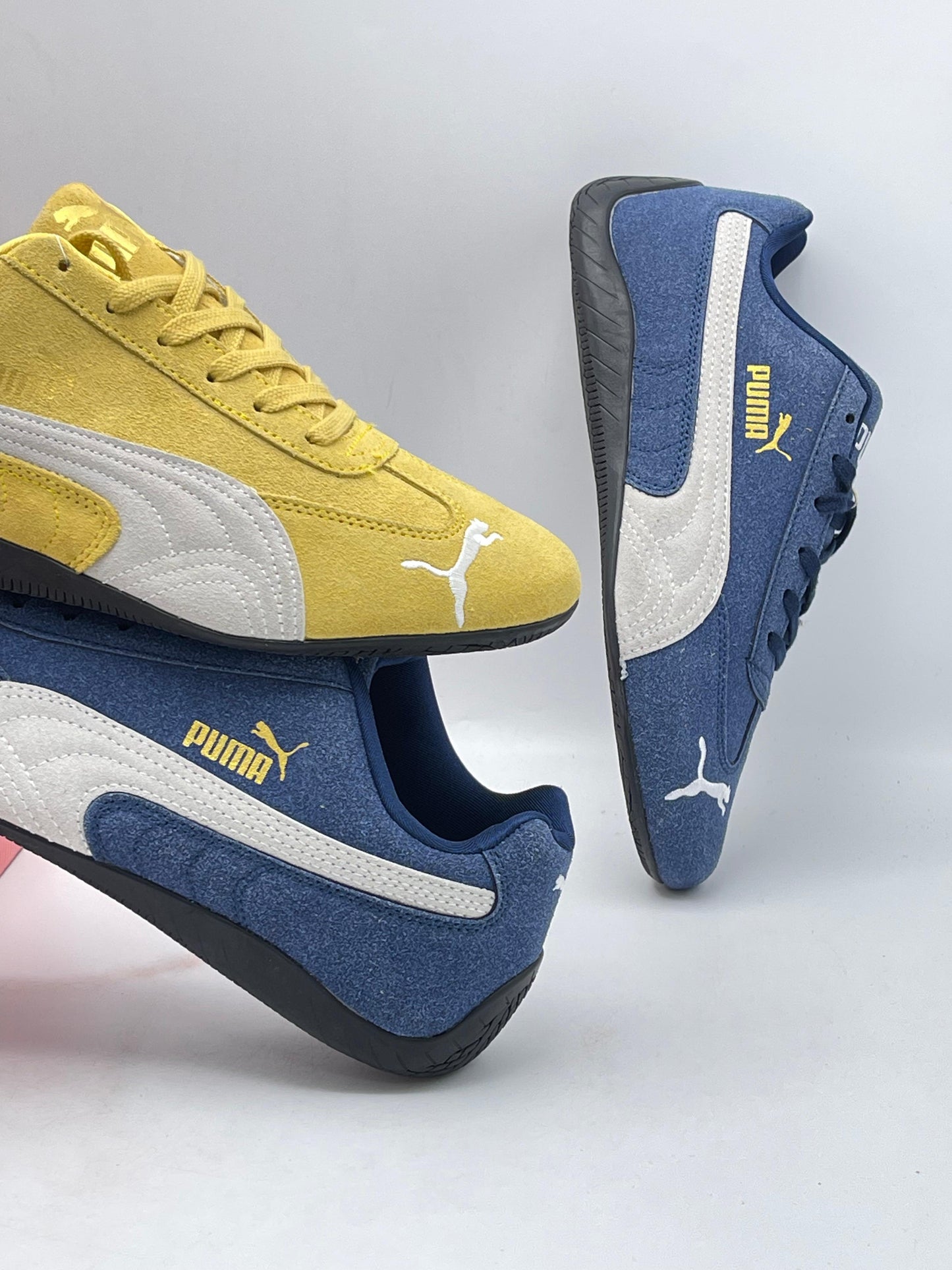 Puma Speedcat Suede Amarillo y Azul