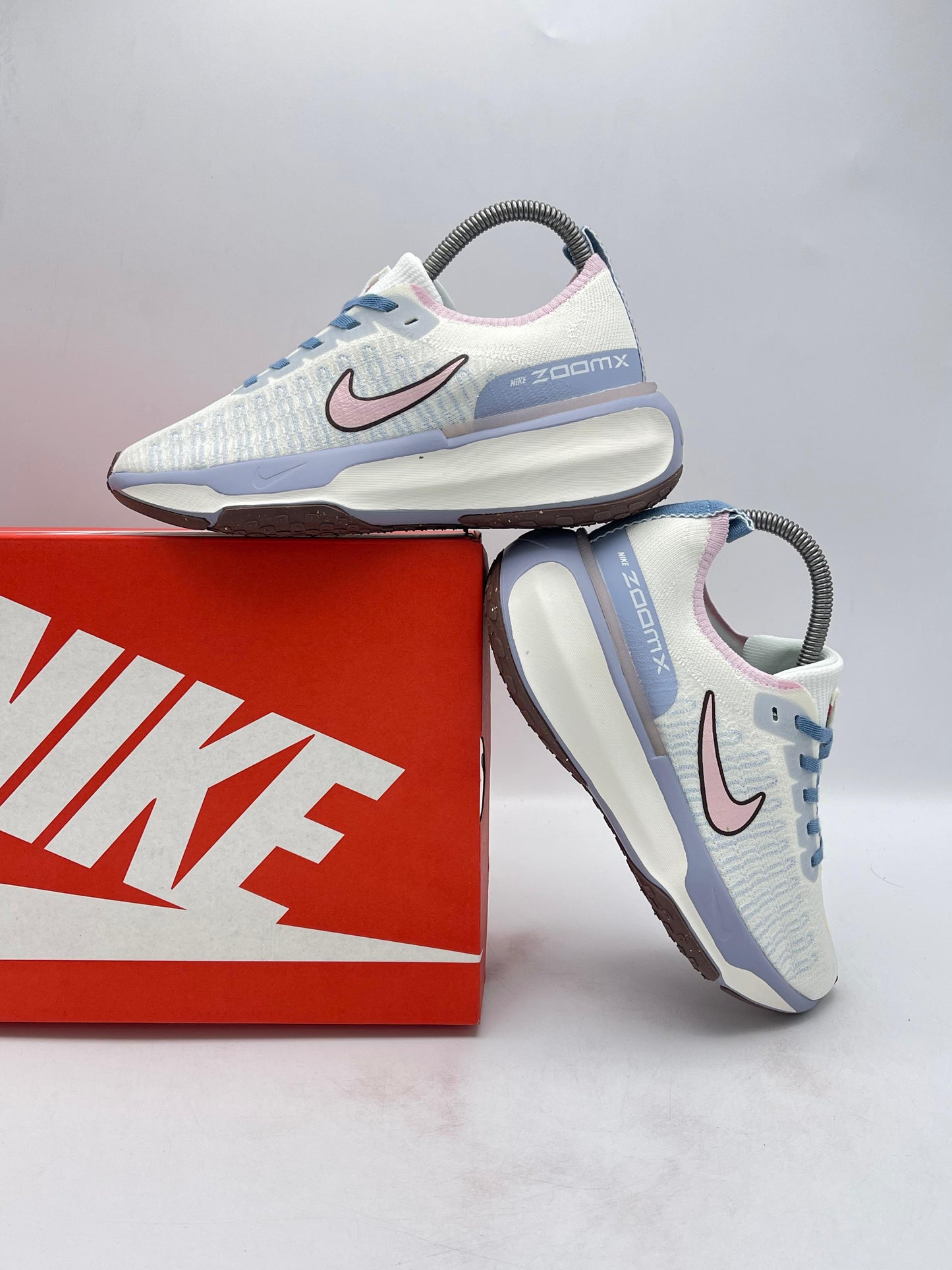 Nike ZoomX Flyknit 3 White Pink Blue