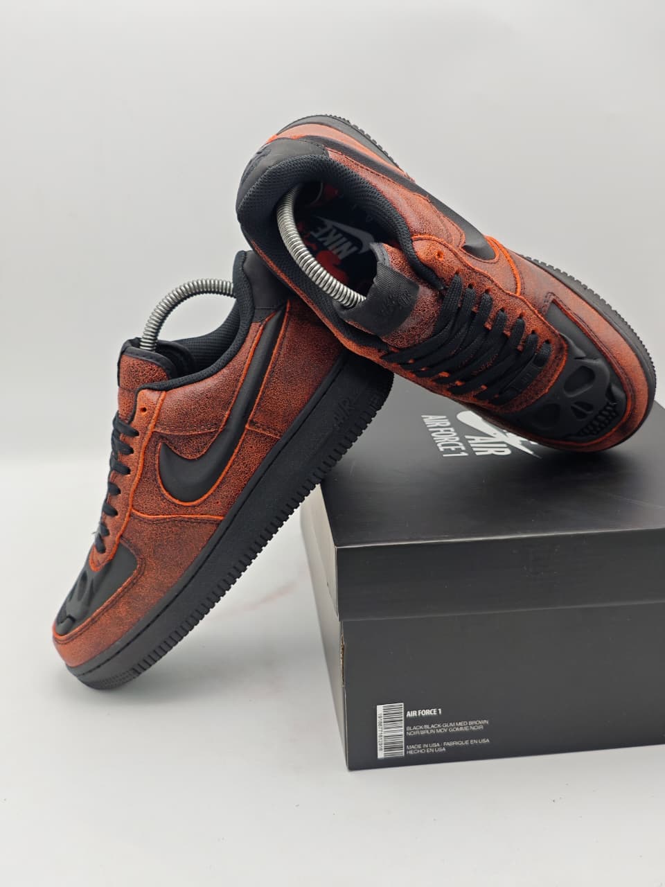 Nike Air Force 1 Low Halloween Skeleton