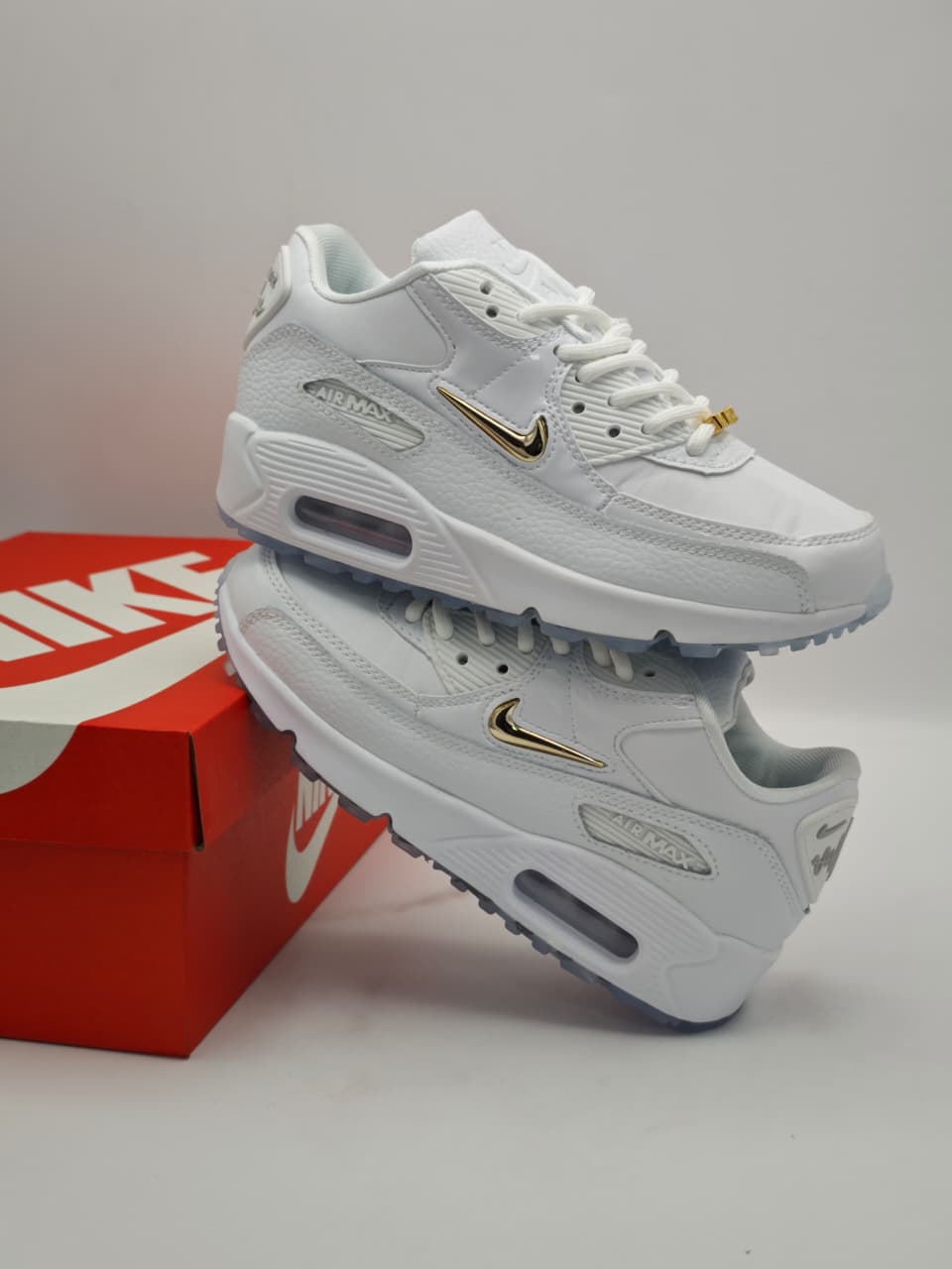 Nike Air Max 90 White Gold