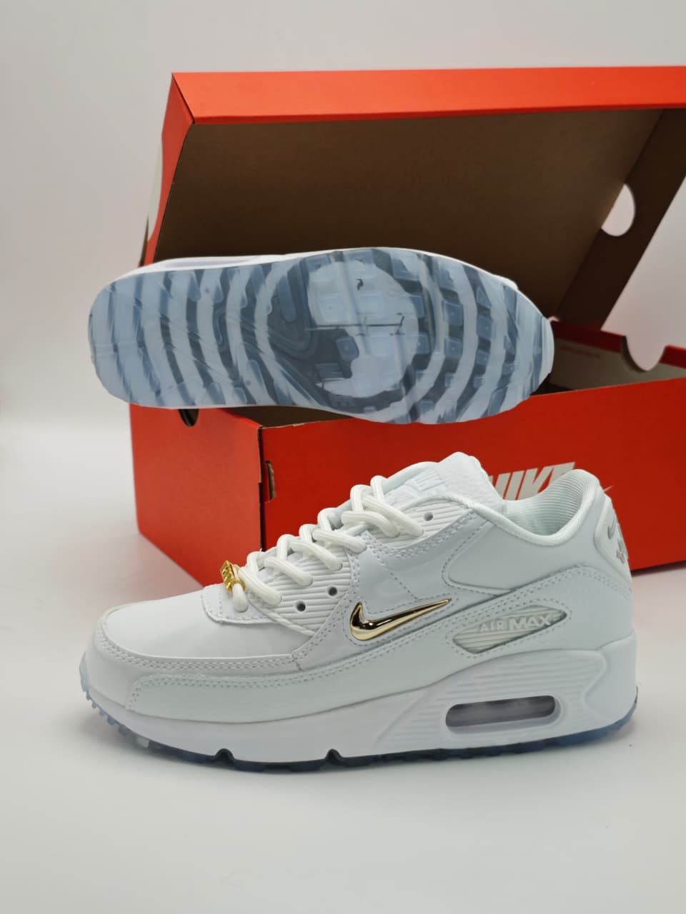 Nike Air Max 90 White Gold