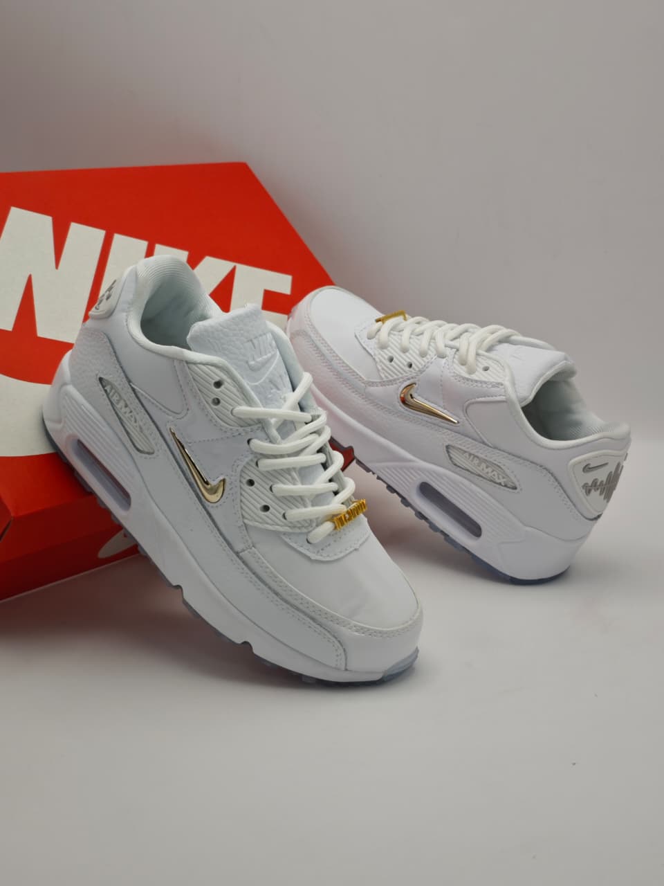 Nike Air Max 90 White Gold
