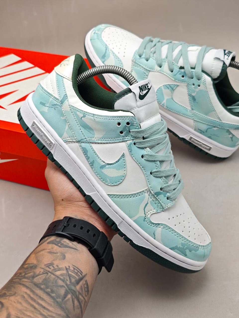 Nike Dunk Low “Green Camo”
