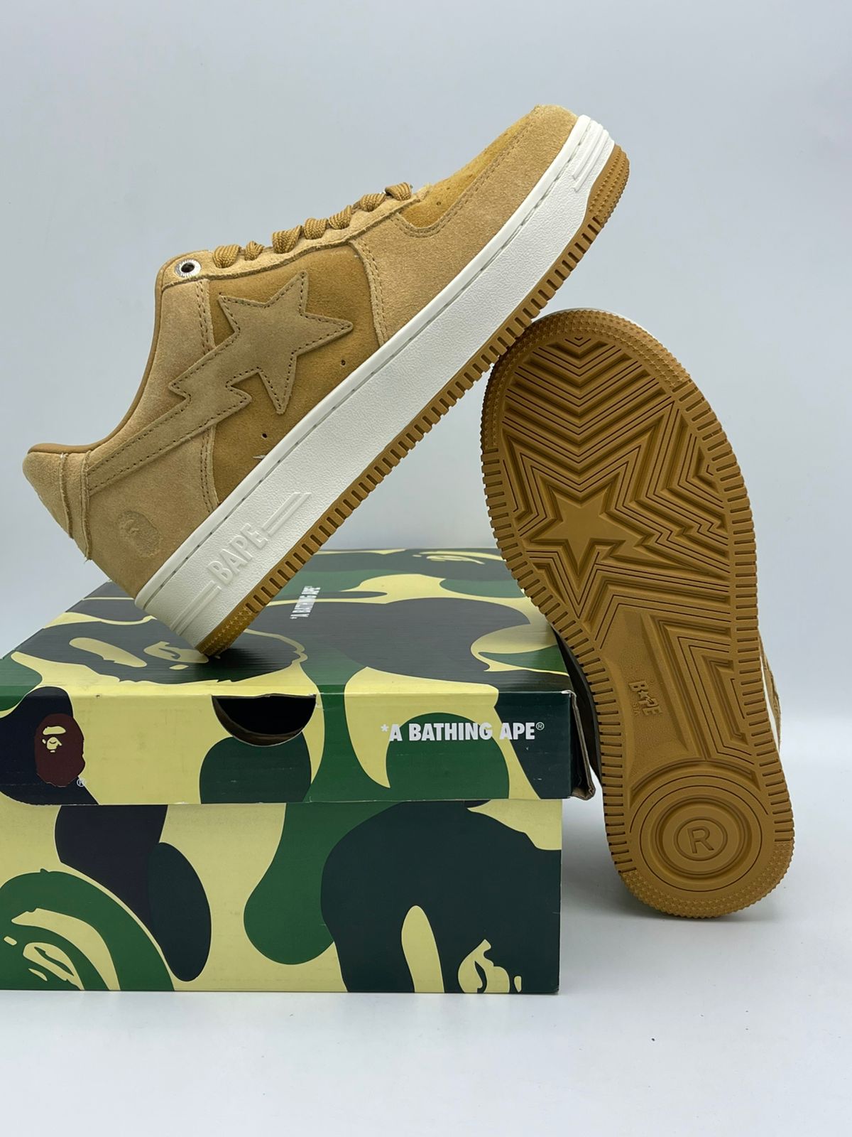 BAPE STA Low Suede