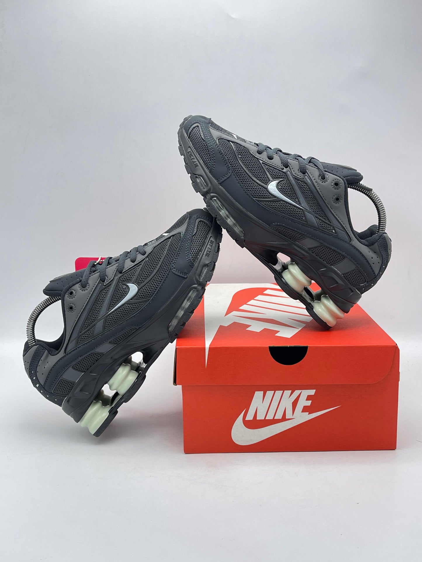 Nike Shox TL Triple Black Silver