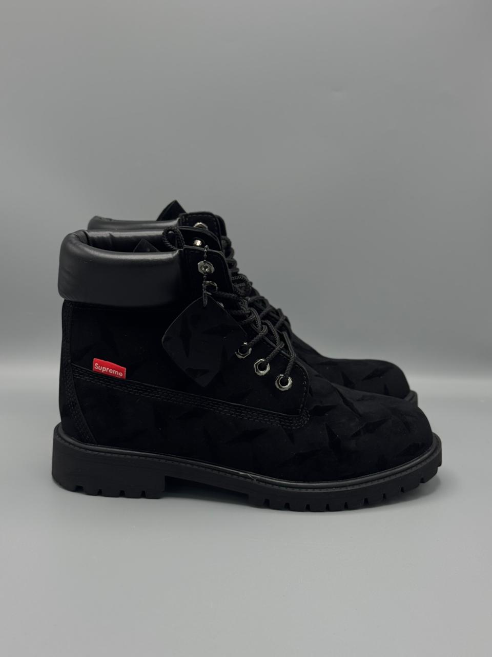【レア】SUPREME × Timberland Crewnek L ブラック Timberland x Supreme – Driftstore