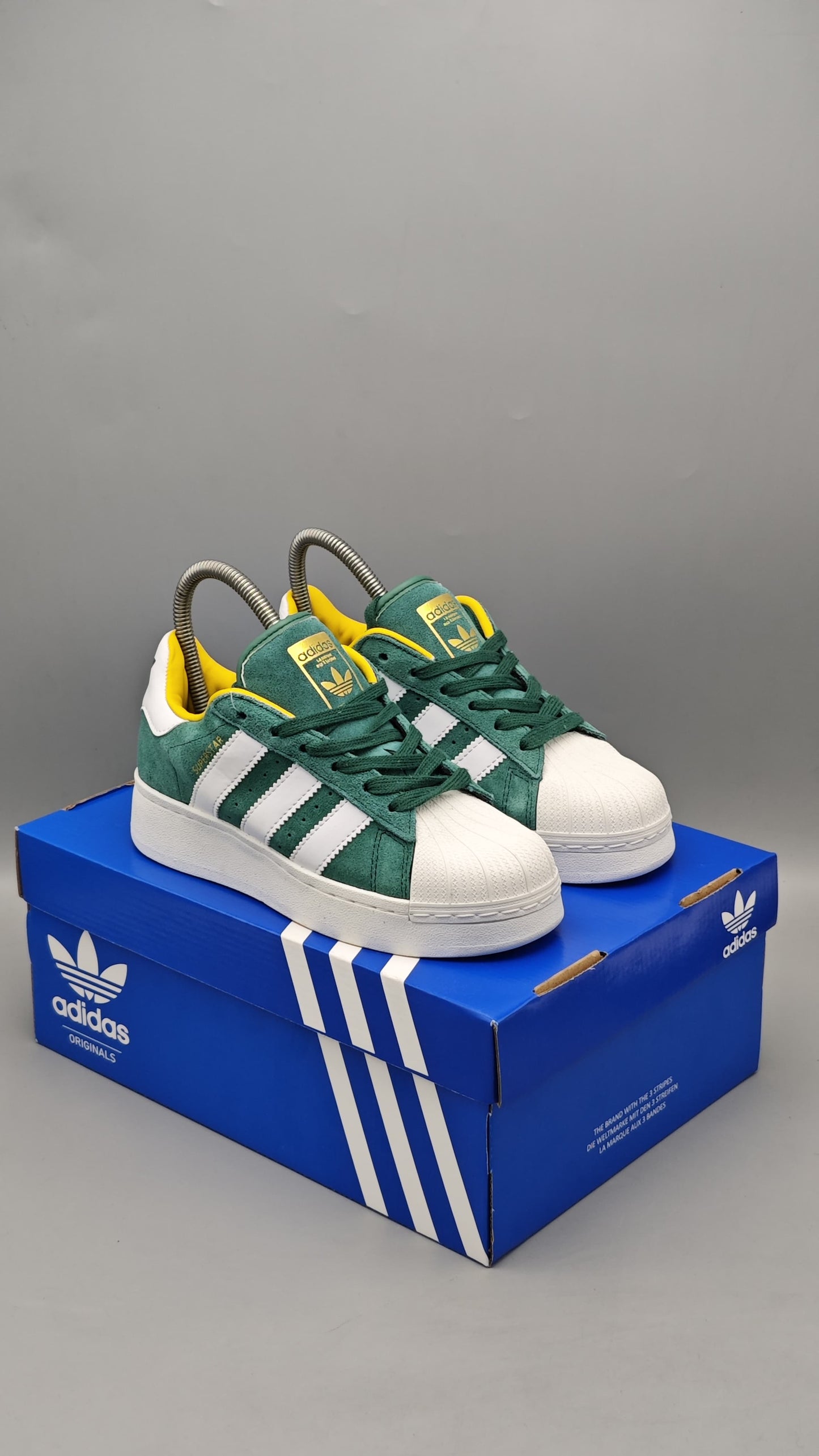 Adidas Superstar Suede Green/White