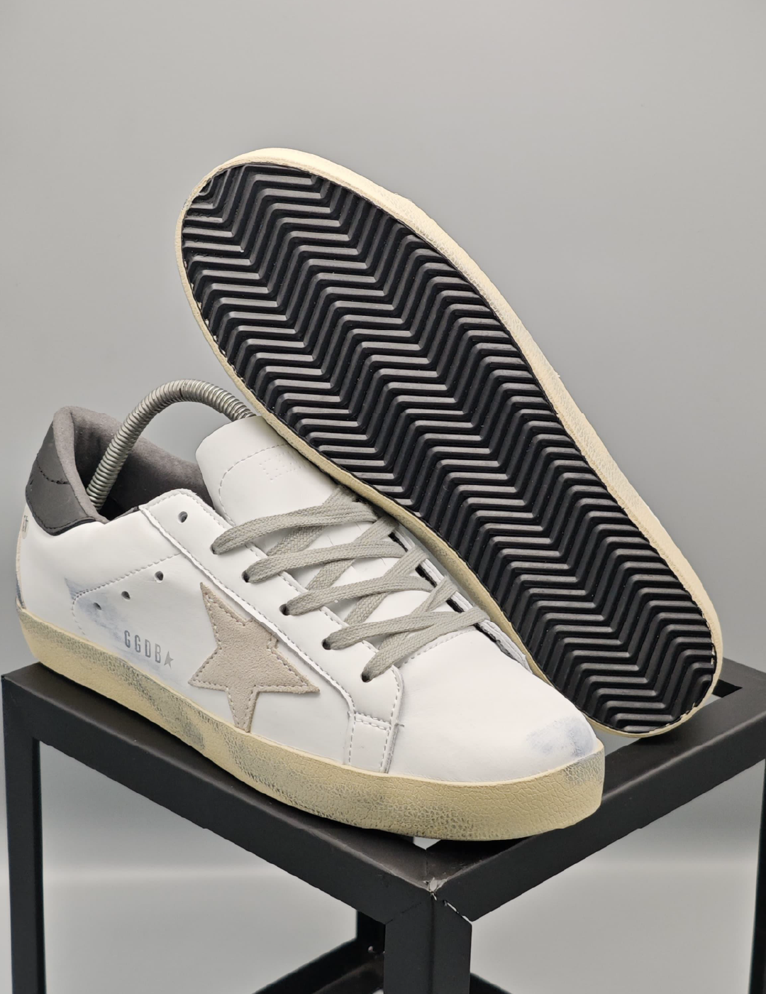 Golden Goose Super-Star White Black