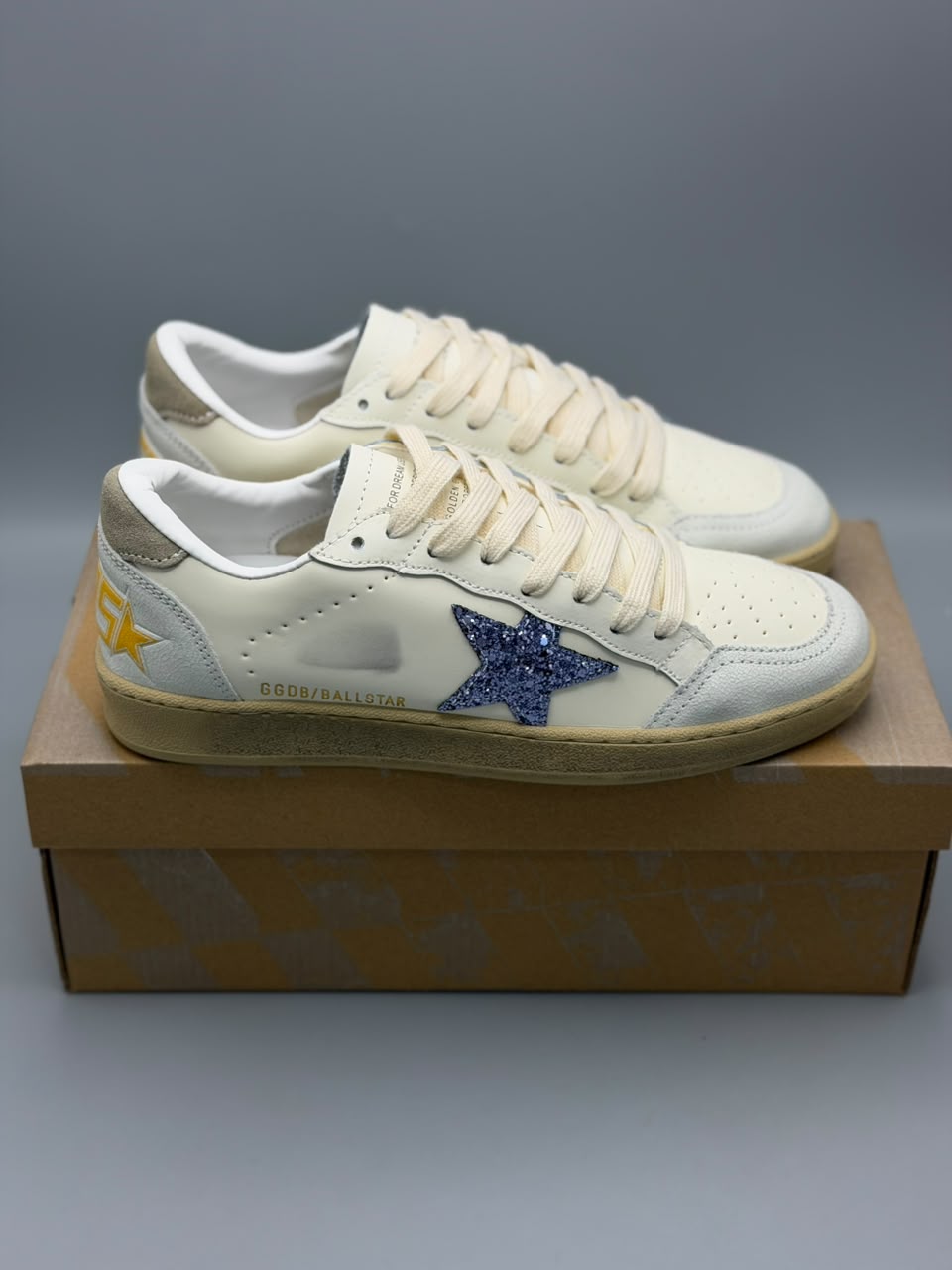 Golden Goose Ball Star "Blue Glitter"