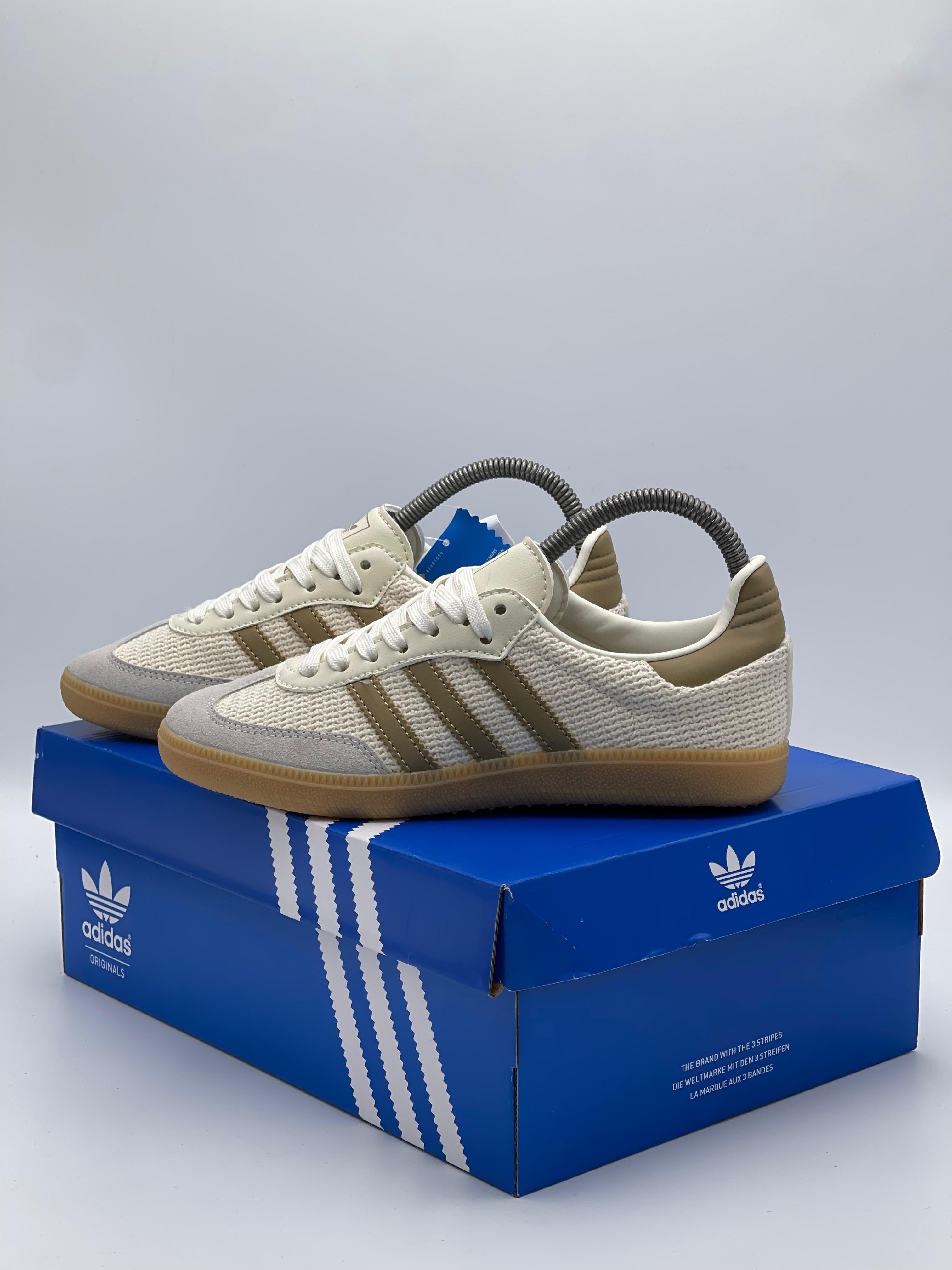Adidas Samba Beige Knit