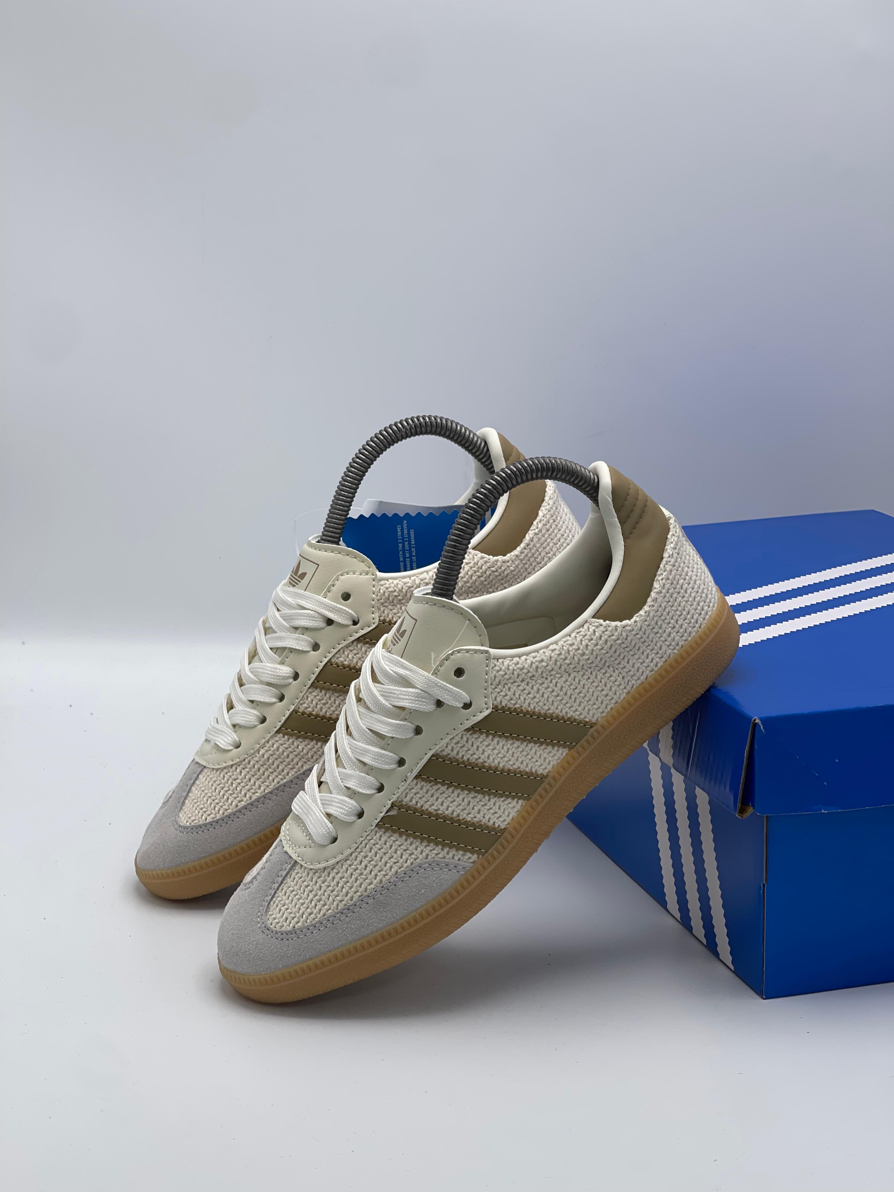 Adidas Samba Beige Knit
