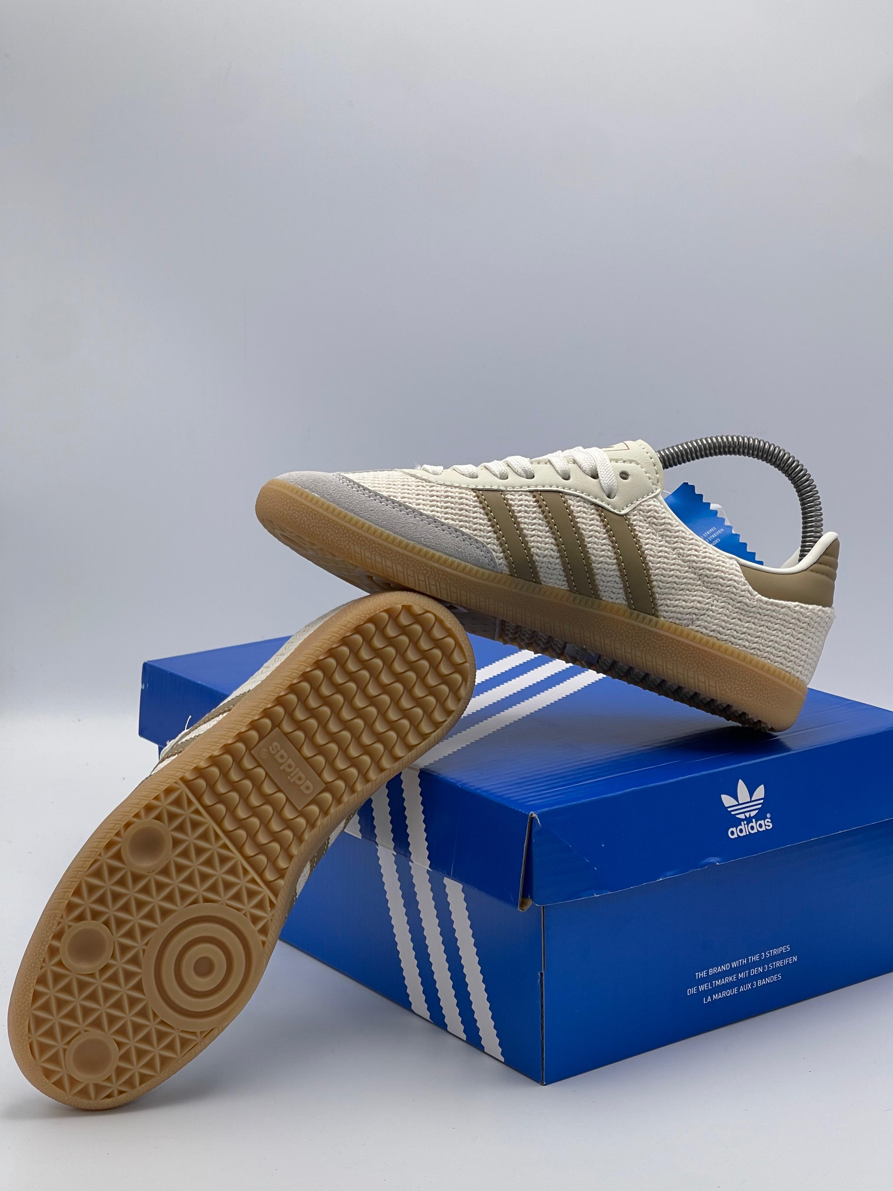 Adidas Samba Beige Knit
