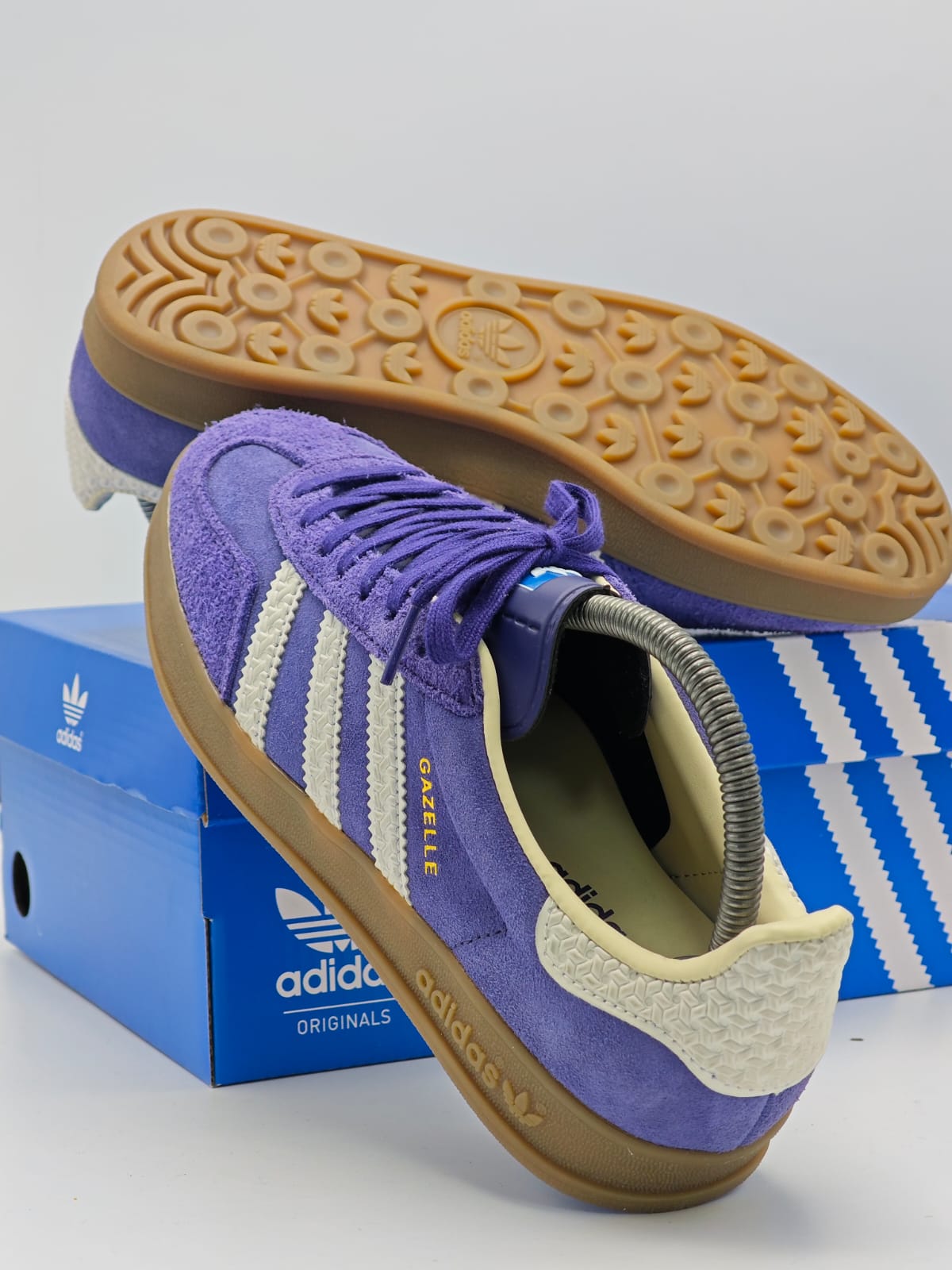 Adidas Gazelle 85 Purple / White