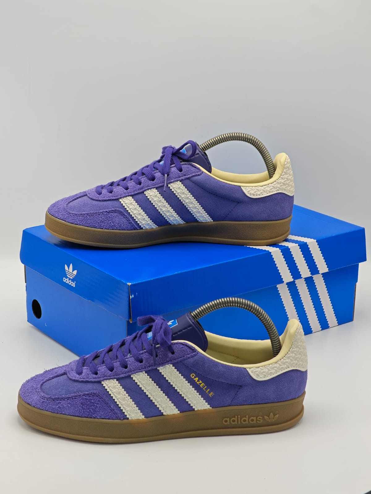Adidas Gazelle 85 Purple / White