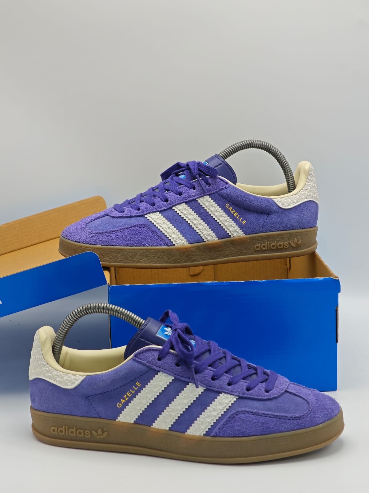 Adidas Gazelle 85 Purple / White