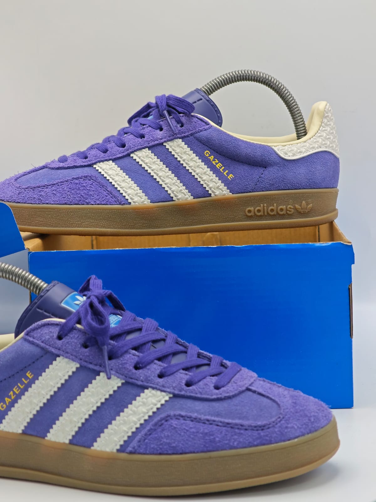 Adidas Gazelle 85 Purple / White