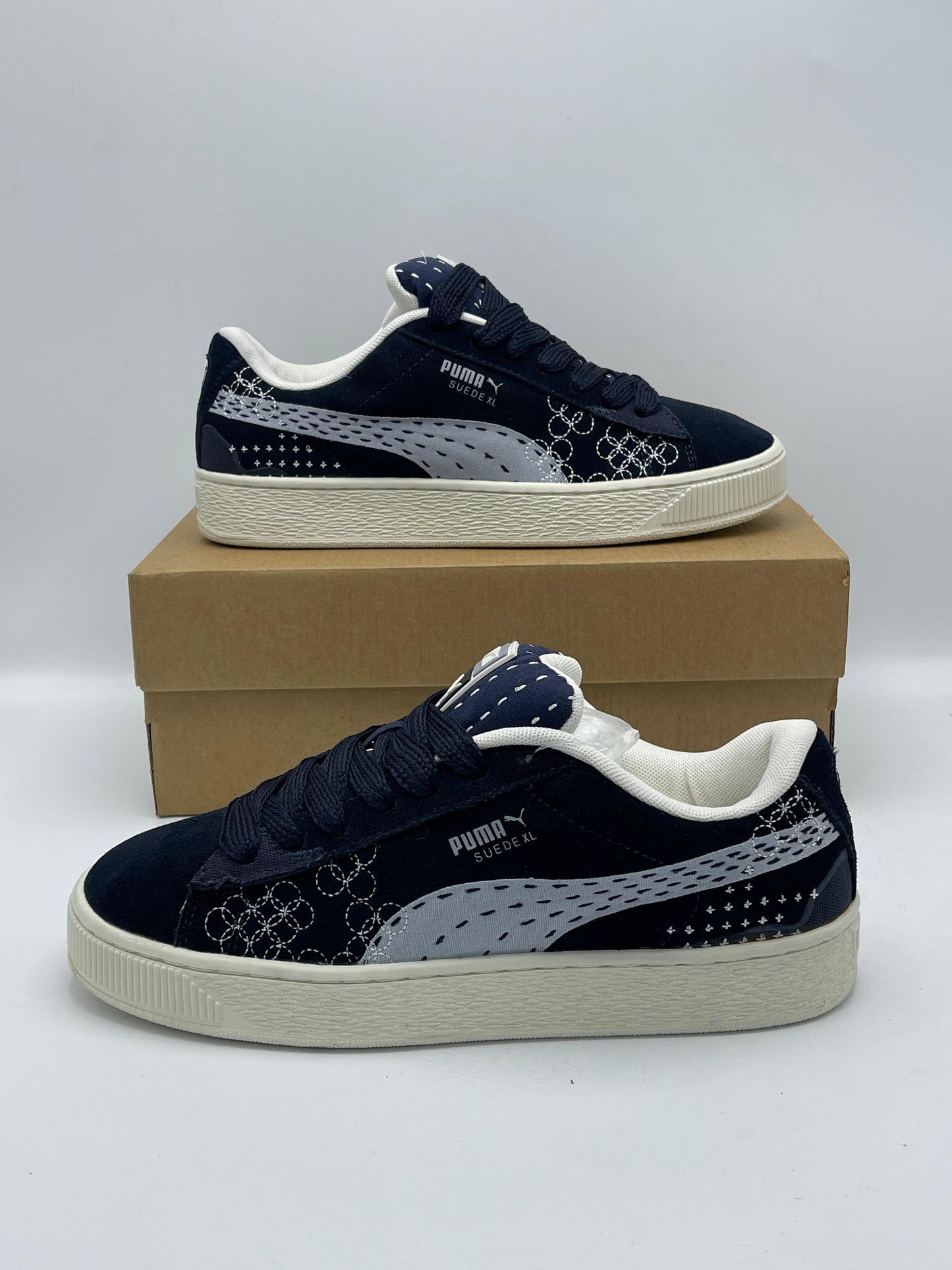 Puma Suede XL Negro Bordado