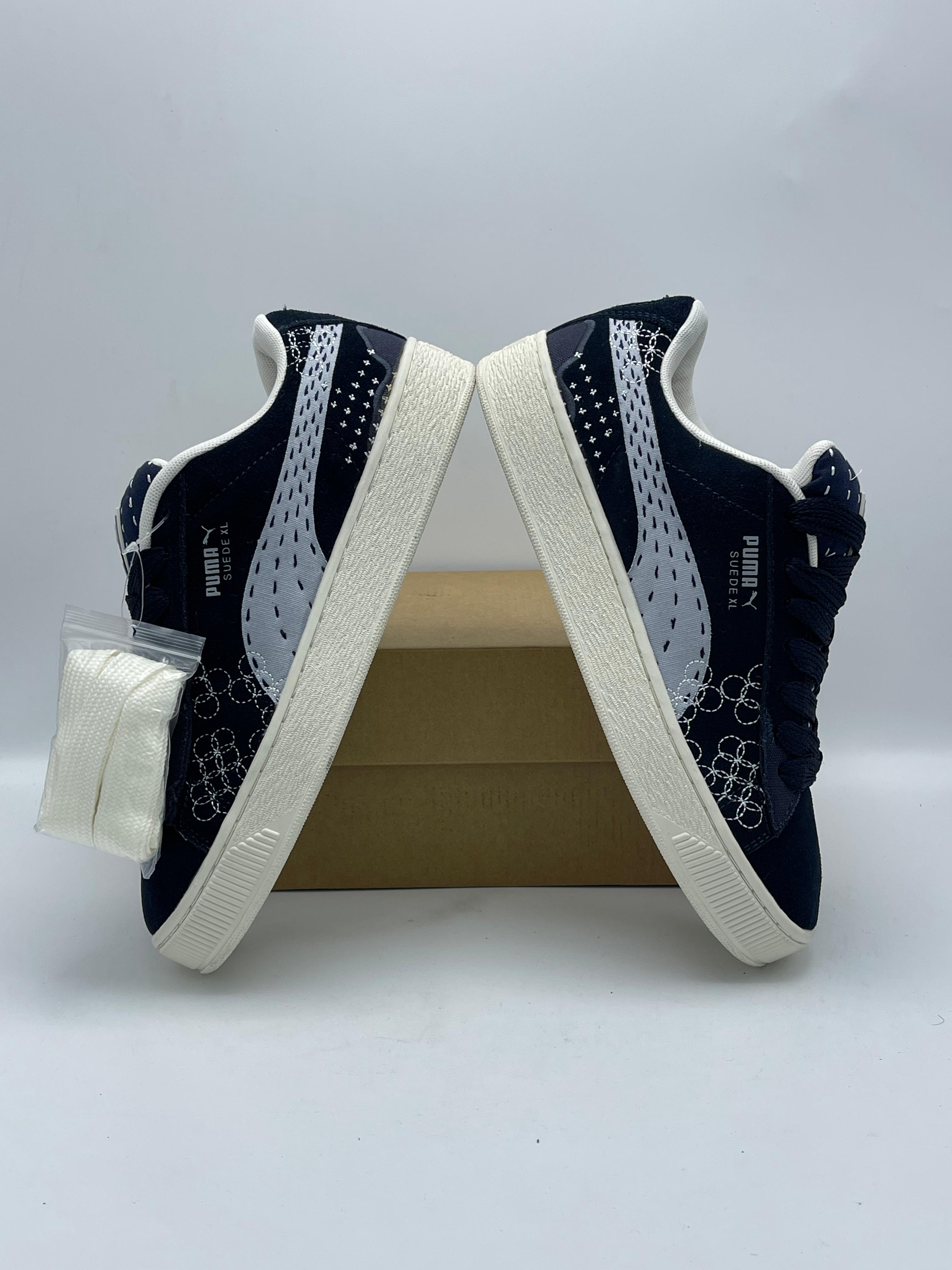 Puma Suede XL Negro Bordado
