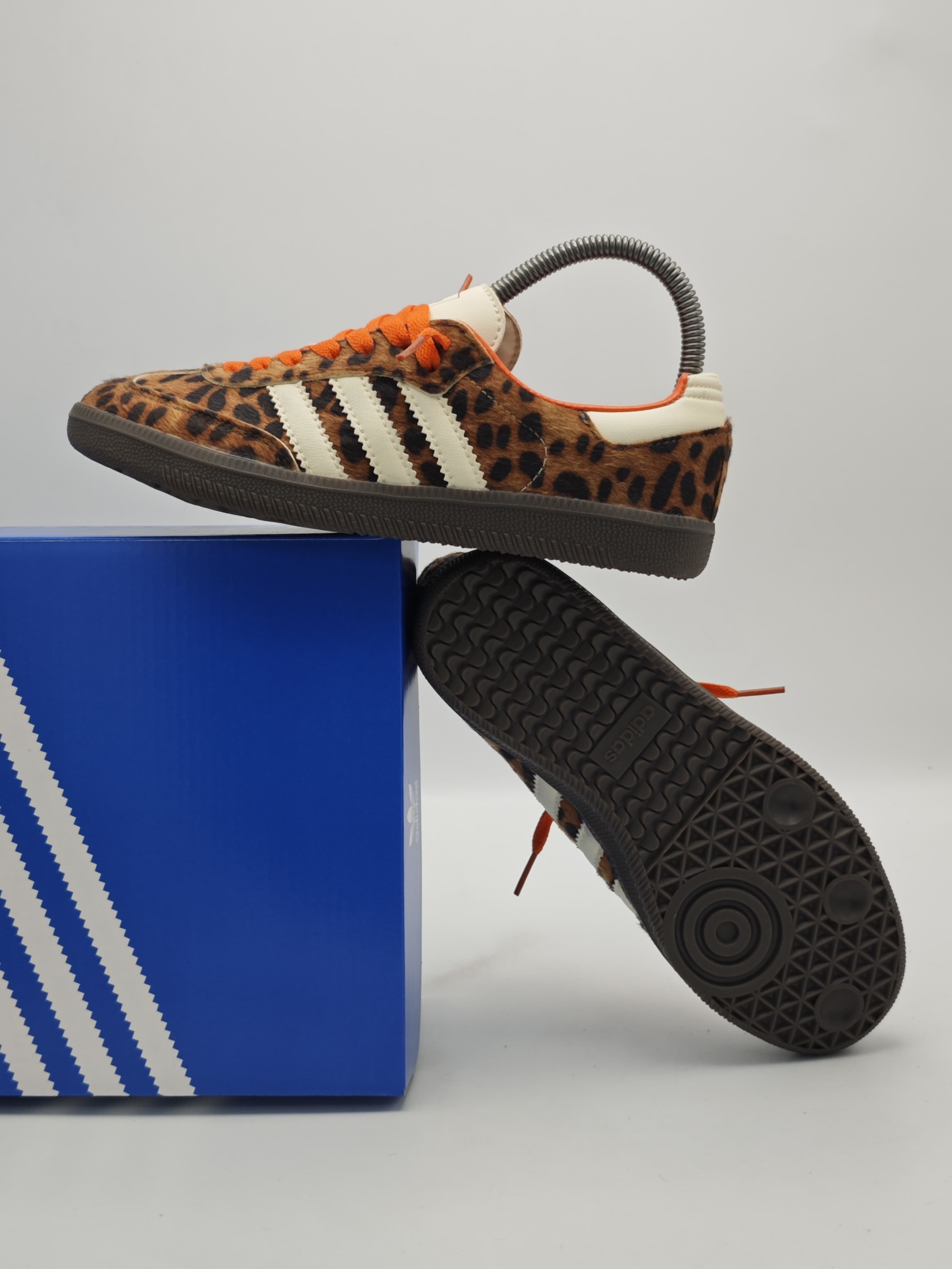 Adidas Samba Leopard Print
