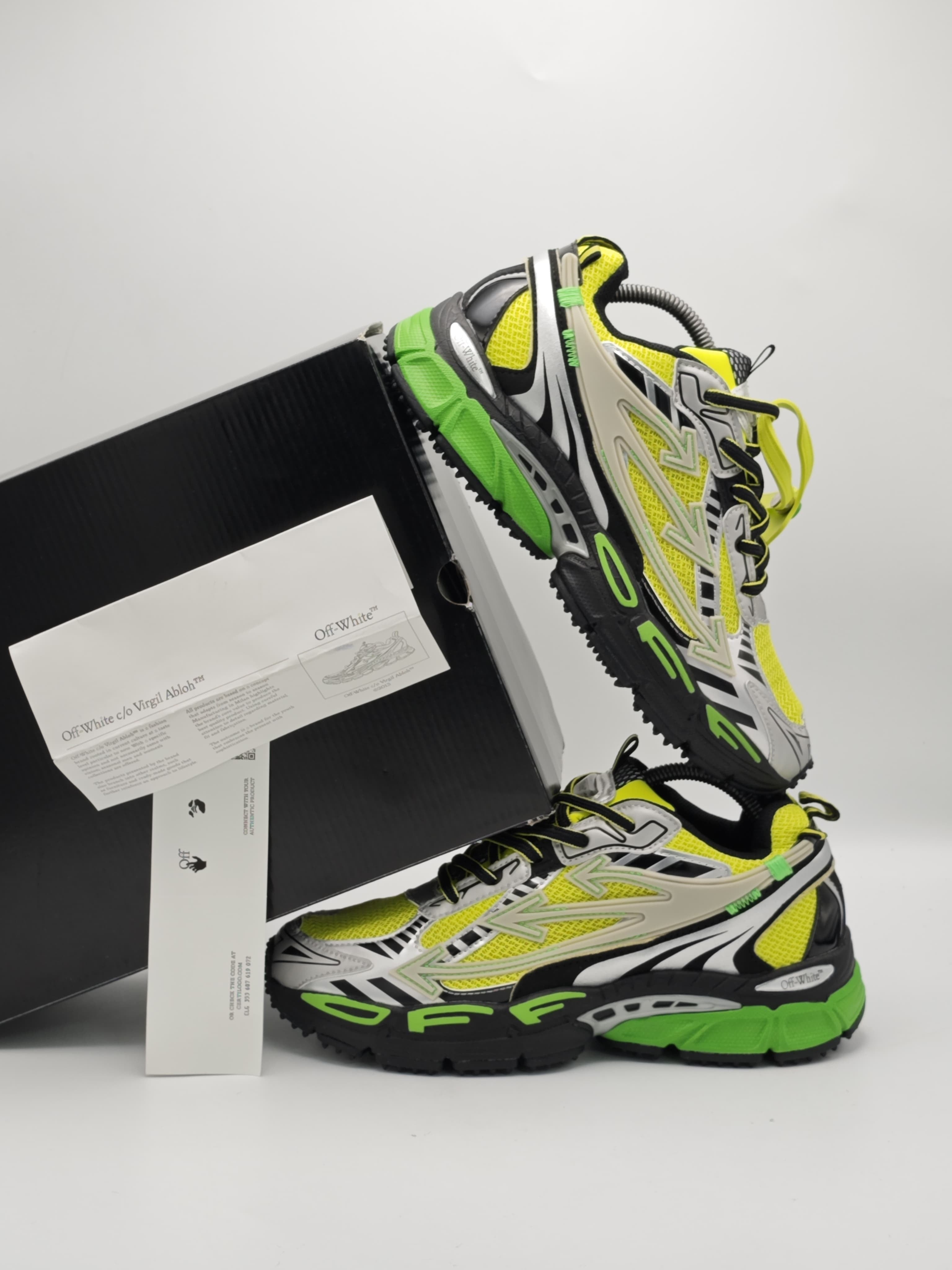 Off-White x Nike Air Terra Forma Volt Green