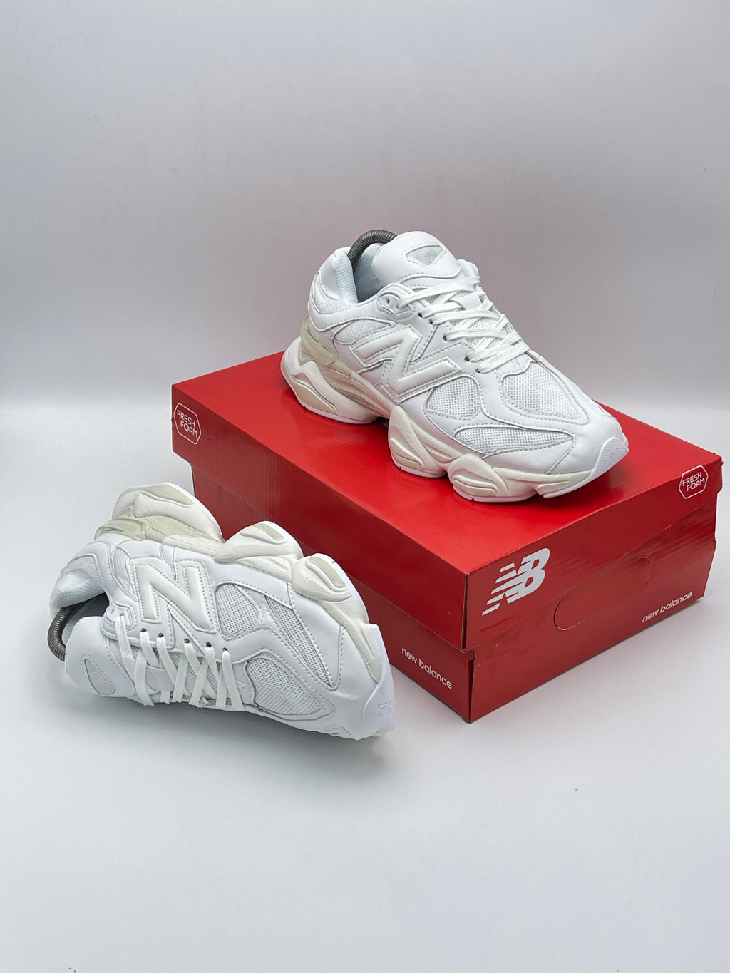 New Balance 9060 Blanco Chunky