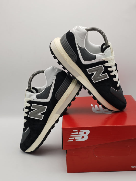 New Balance 574 Negro y Gris