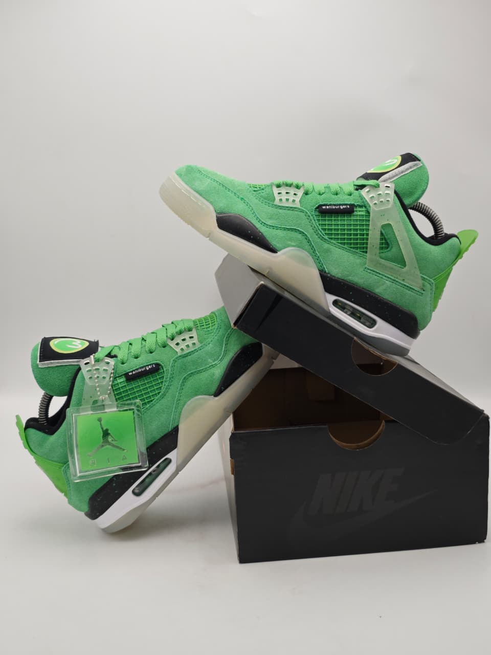 Air Jordan 4 Retro Wahlburgers – Verde