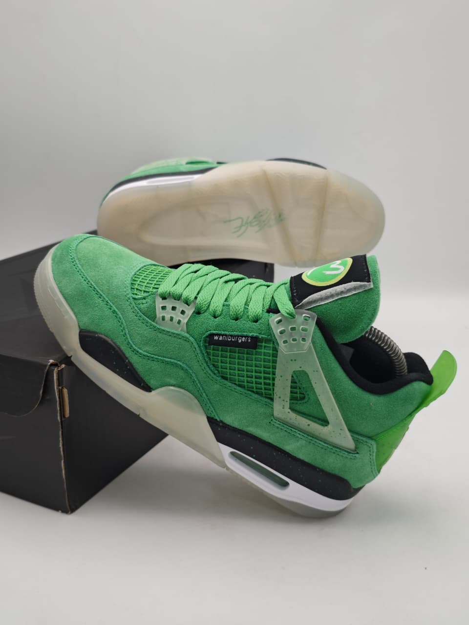 Air Jordan 4 Retro Wahlburgers – Verde