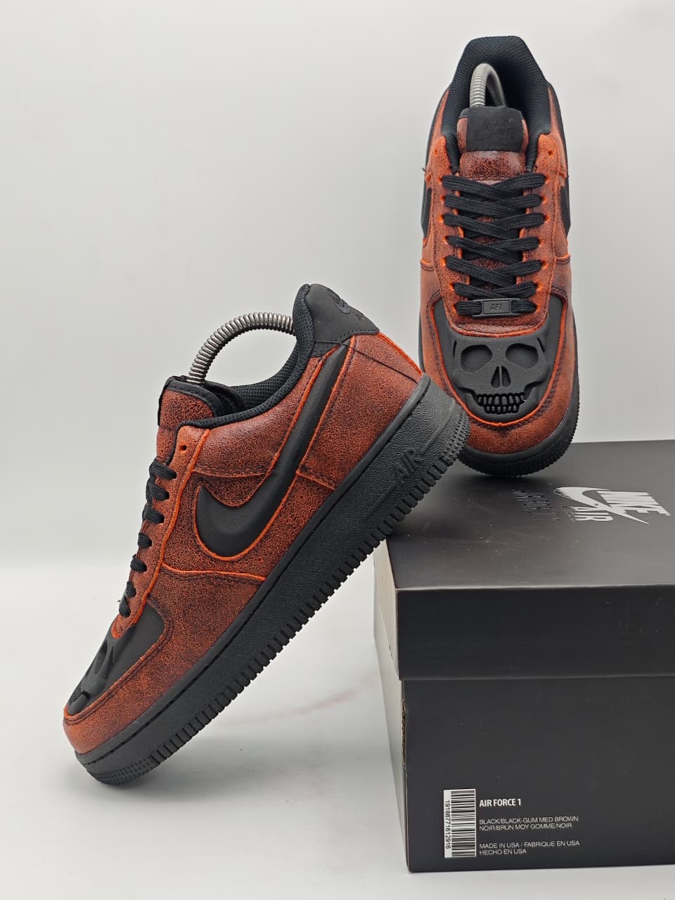 Nike Air Force 1 Low Halloween Skeleton
