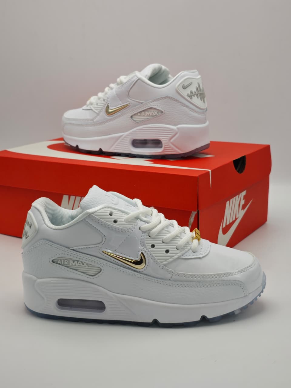 Nike Air Max 90 White Gold