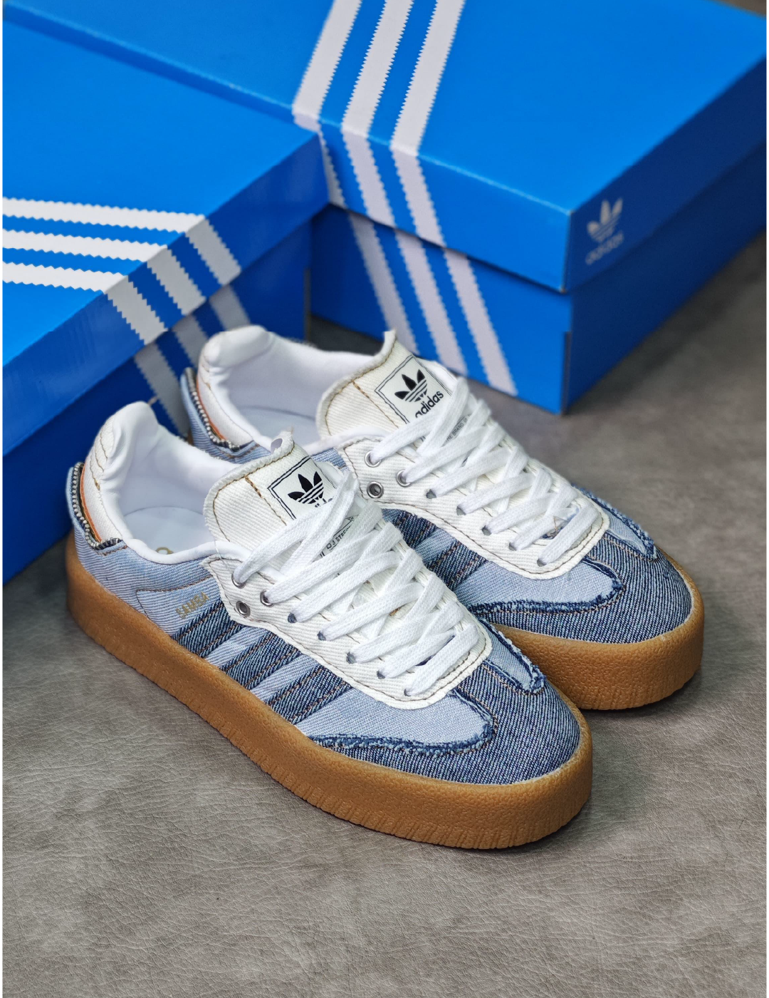 Adidas Sambae x Atmos Denim