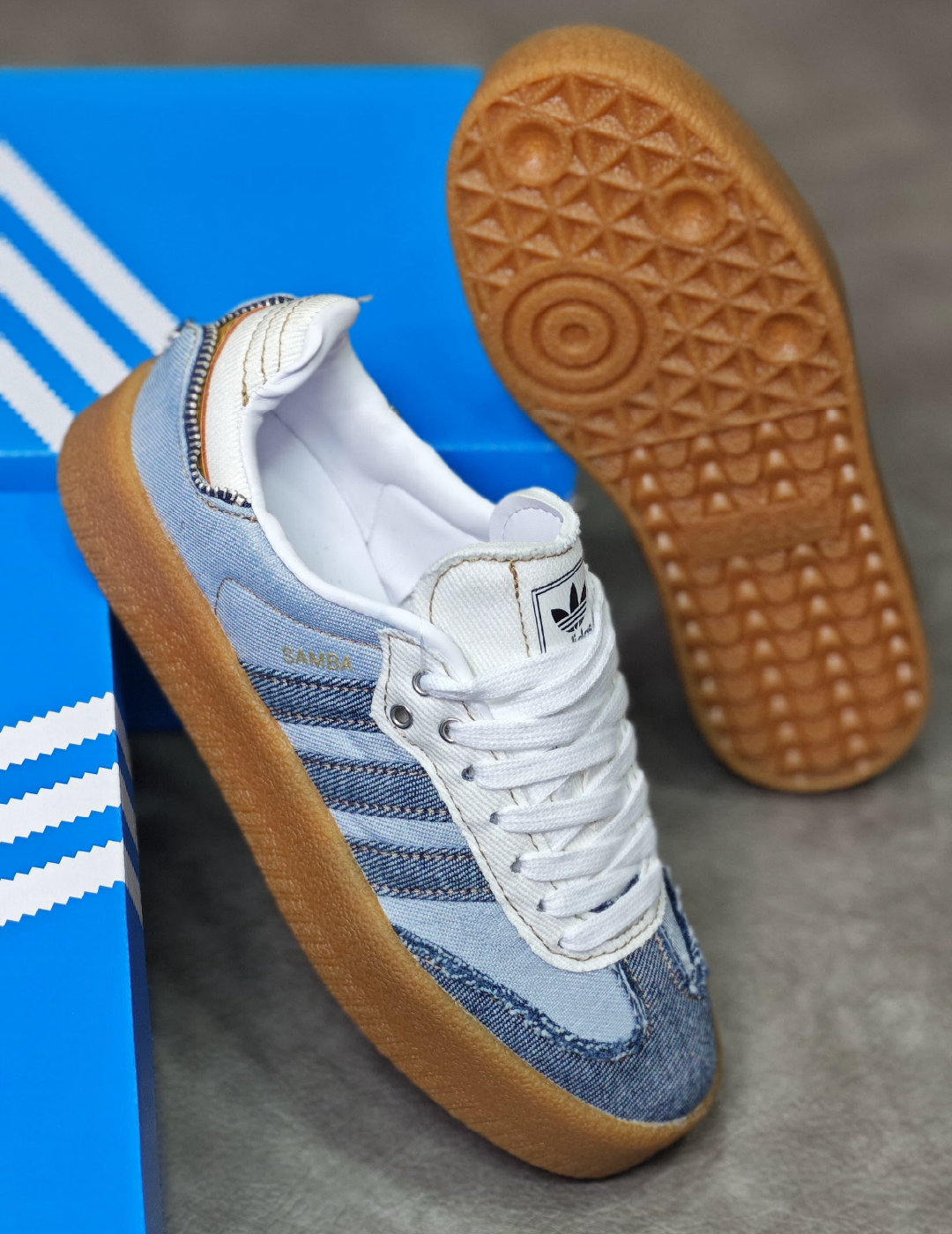 Adidas Sambae x Atmos Denim