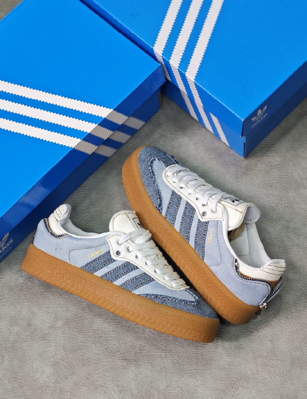 Adidas Sambae x Atmos Denim