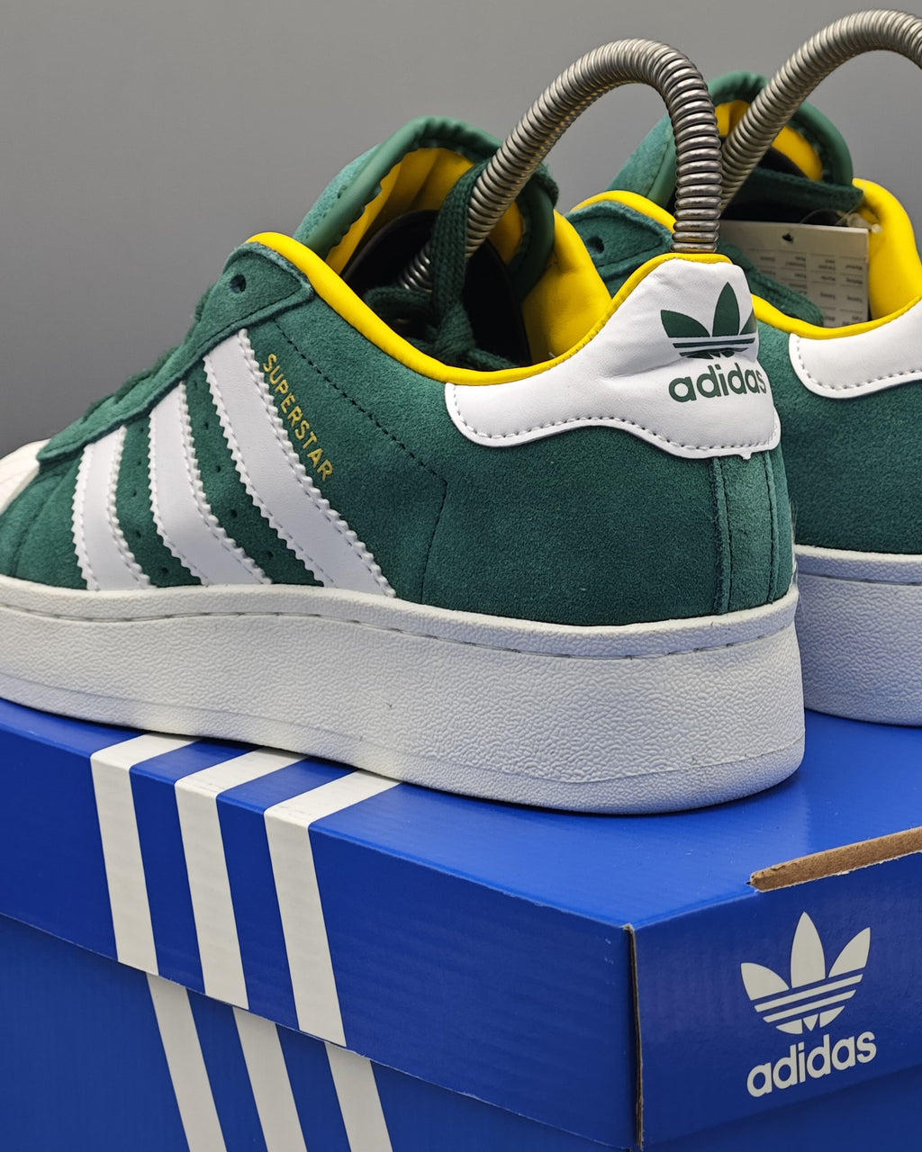 Adidas Superstar Suede Green/White