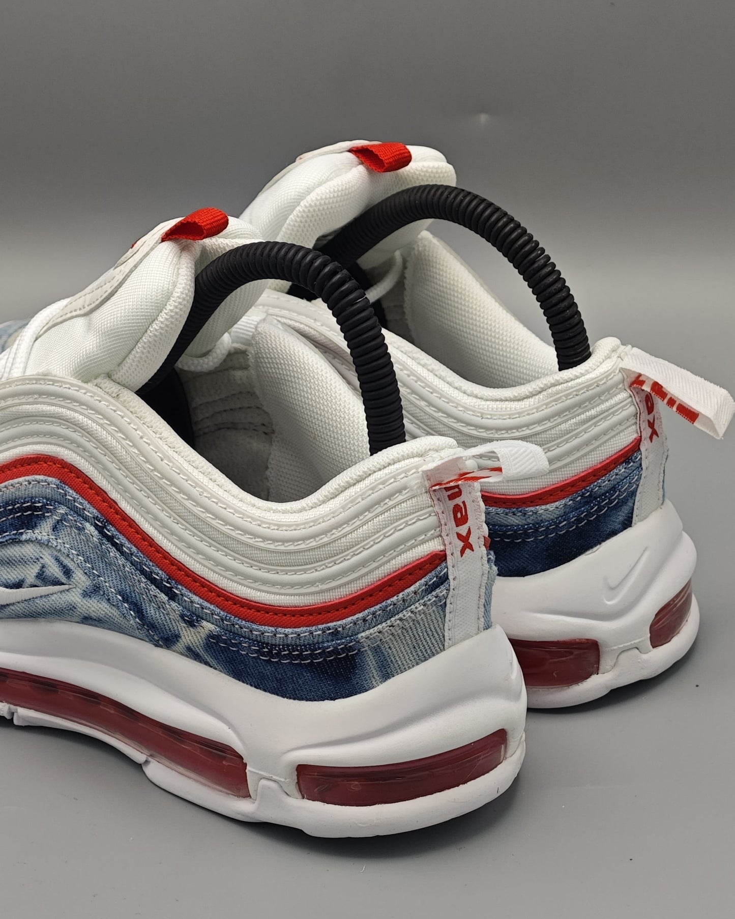 Nike Sneakers Air Max 97 Rojo Y Blanco Nike Air Max 97 'Red Satin