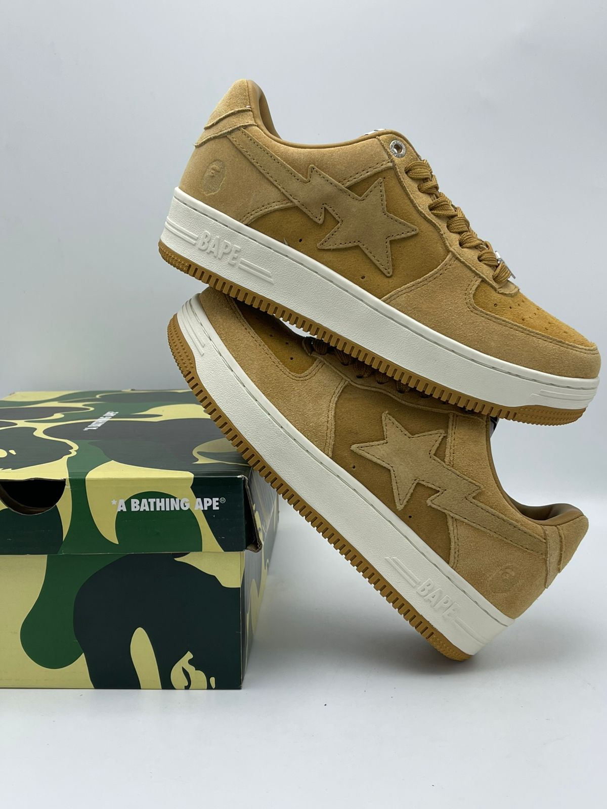 BAPE STA Low Suede
