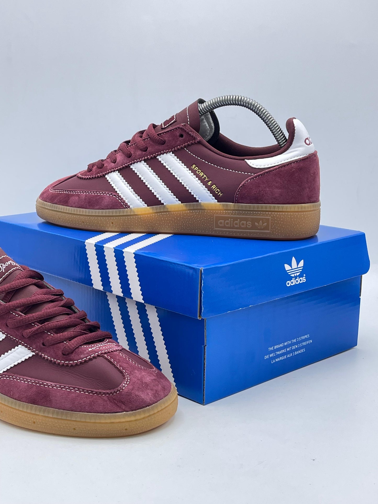 Adidas Samba Sporty & Rich Burgundy Gum