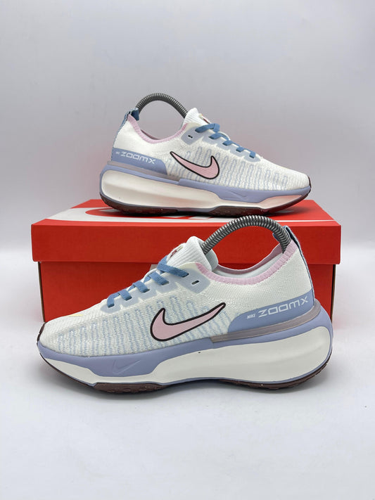 Nike ZoomX Flyknit 3 White Pink Blue