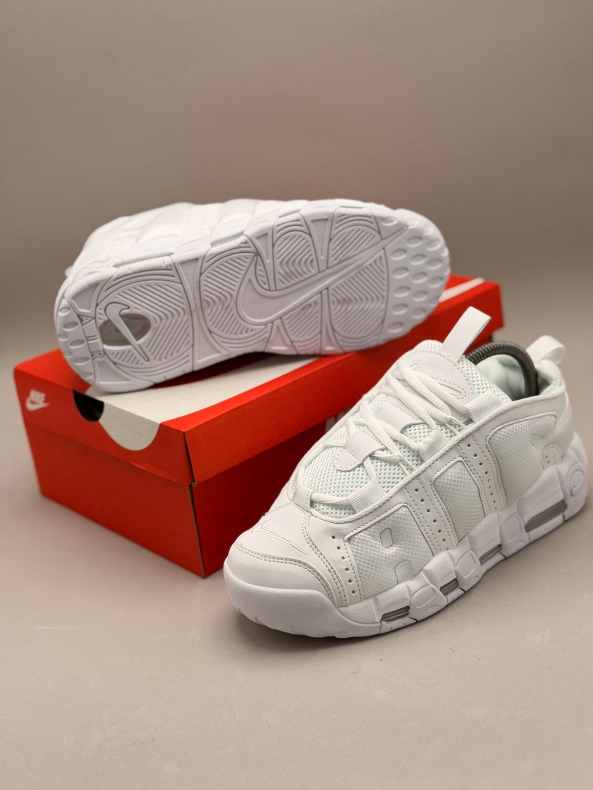 Nike Air More Uptempo Triple White
