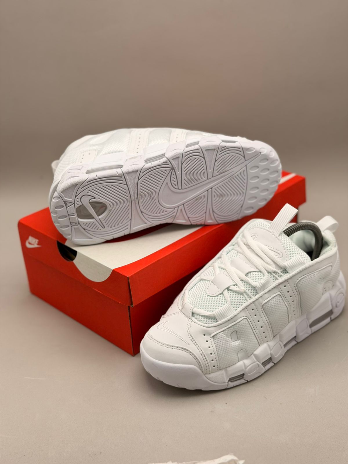 Nike Air More Uptempo Triple White