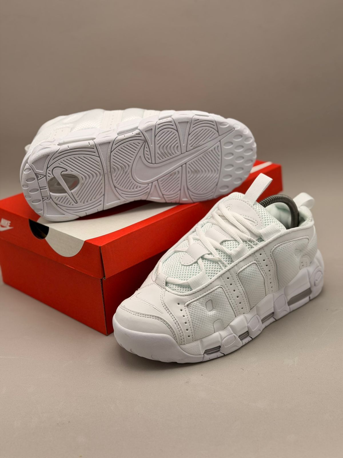 Nike Air More Uptempo Triple White