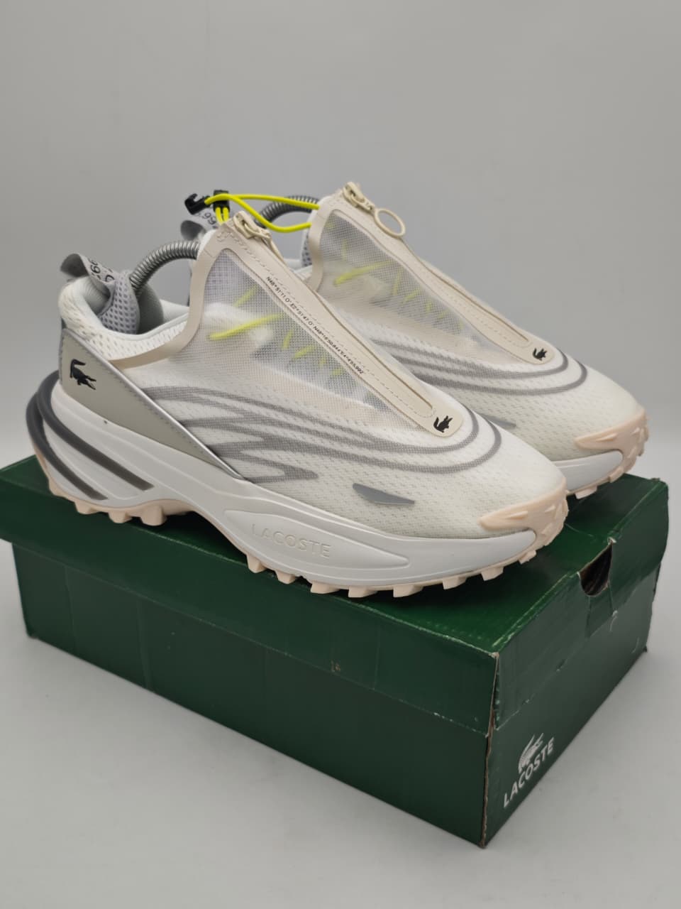 Lacoste L003 Neo Track White Beige