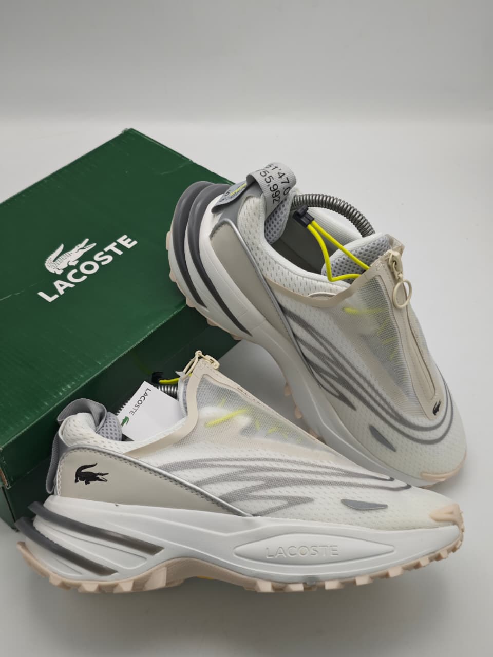 Lacoste L003 Neo Track White Beige