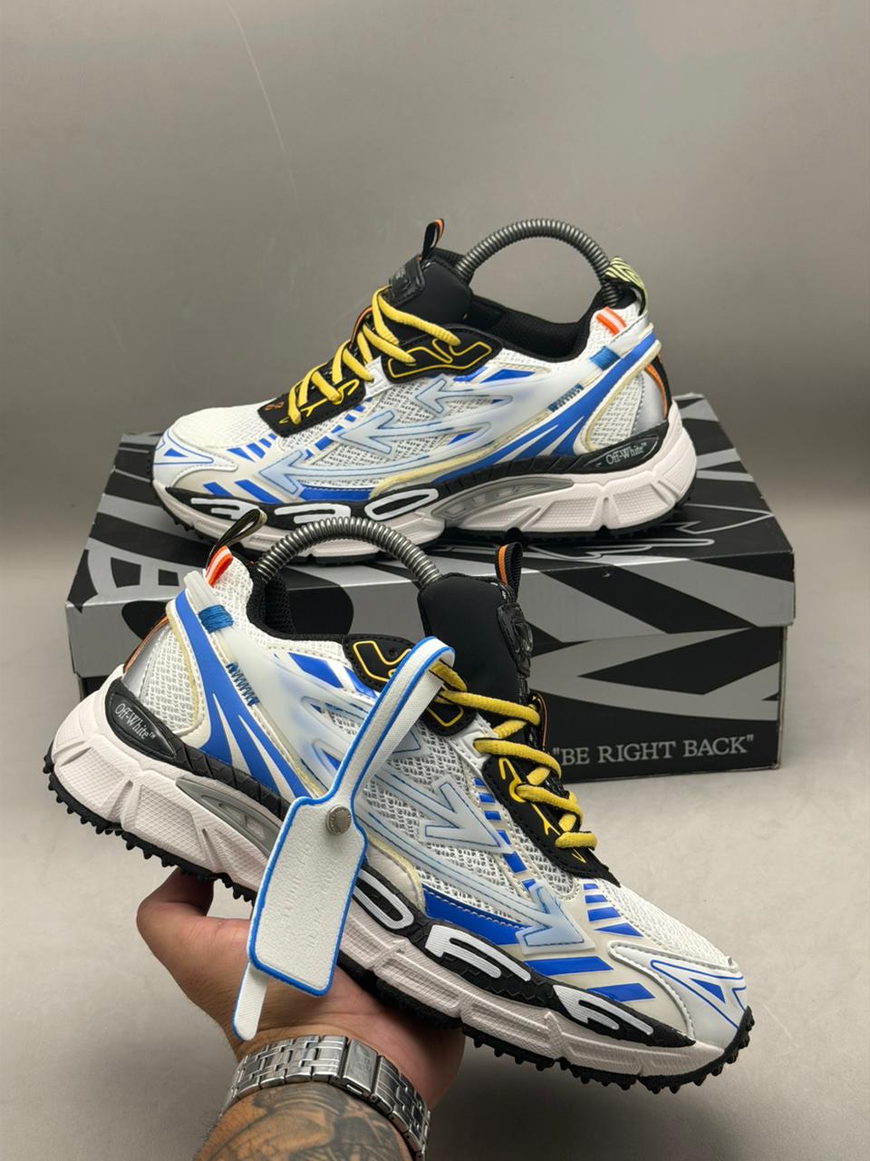 Off-White Trail Runner Blue