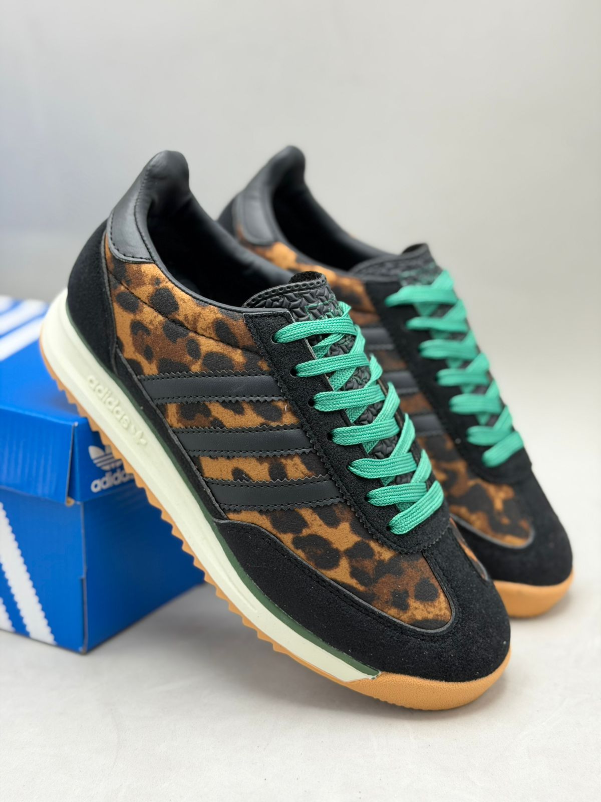 Adidas SL 72 Leopard Print