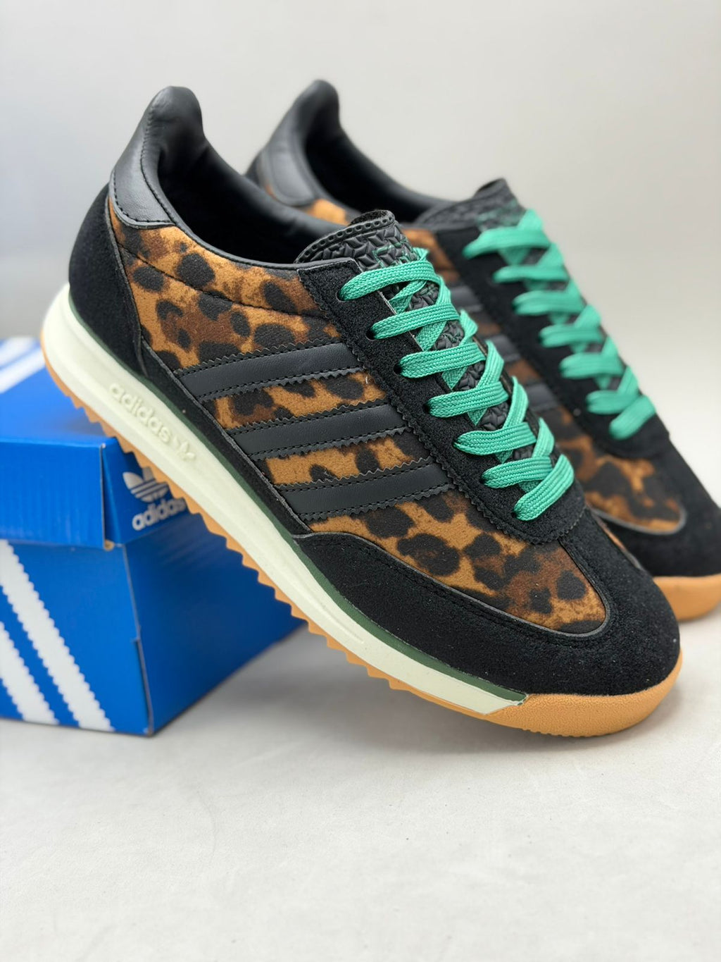 Adidas SL 72 Leopard Print